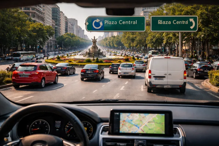 aproximación a glorieta